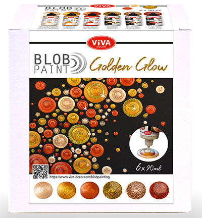 Blobpaint set - Golden Glow