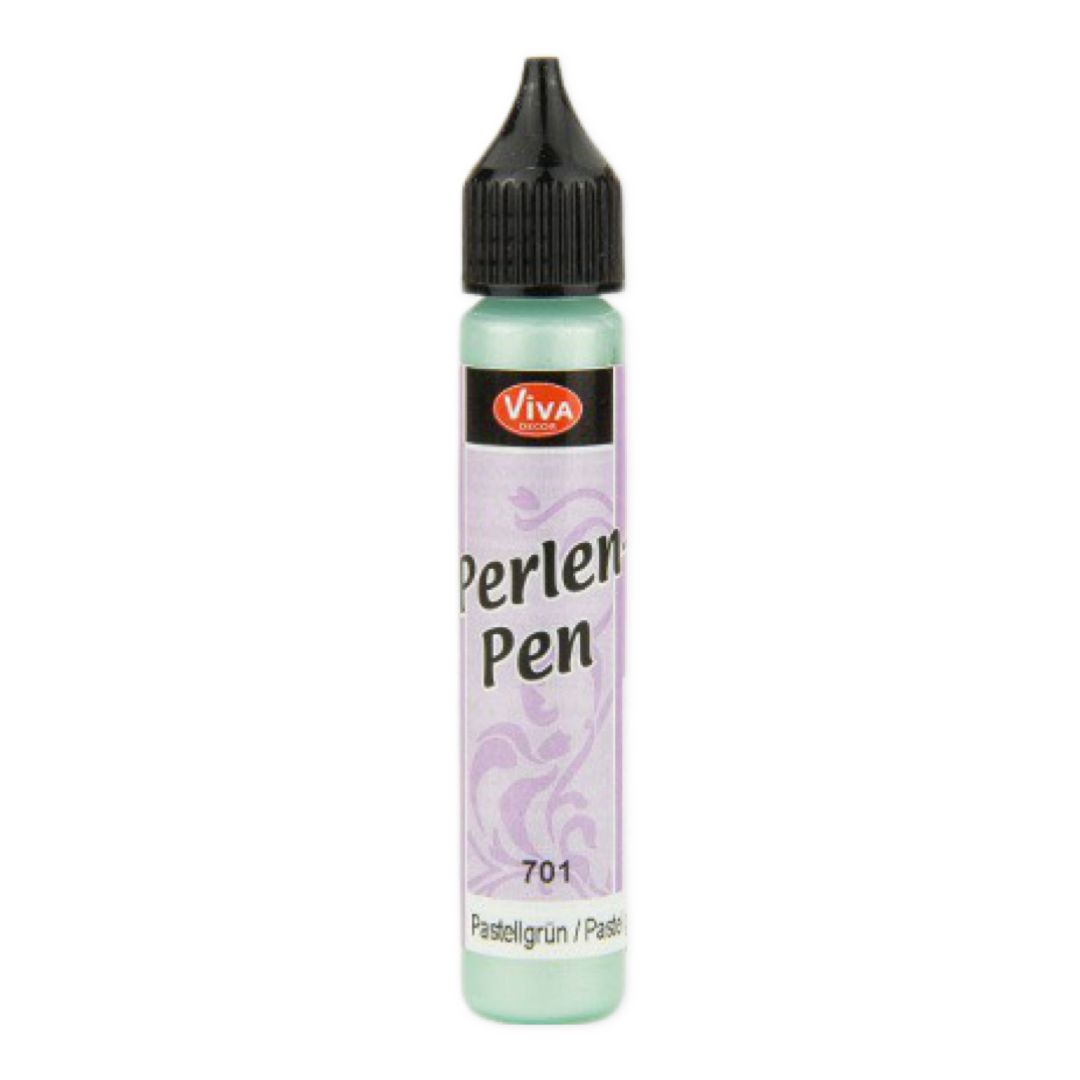 Beaded Pen - Pastel Green